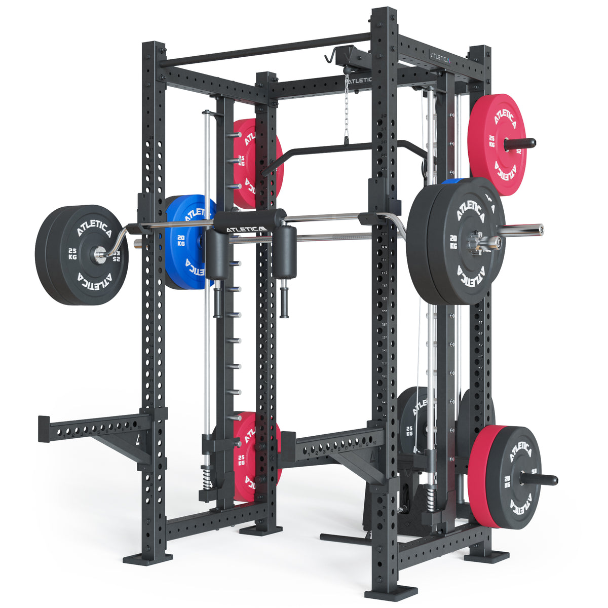 ATLETICA R8 SPECTER Medium| Power Rack with Smith Machine |Plate Loaded
