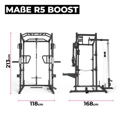 Power Rack Boost R5 Serie: Maße, #size_213-cm