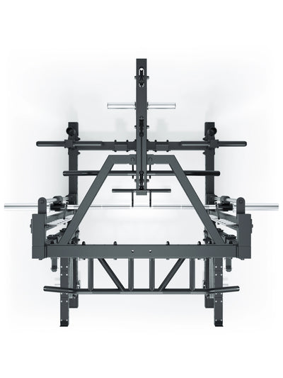 ATLETICA R7 Squat Rack mit Latzug und Multipresse Nemesis 70x70 Uprights R7 Serie #size_203-cm