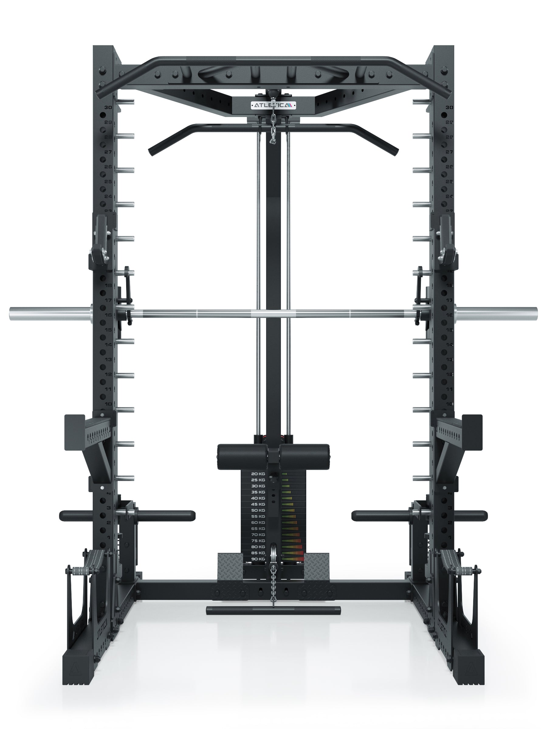ATLETICA R7 Nemesis Squat Rack with multi press