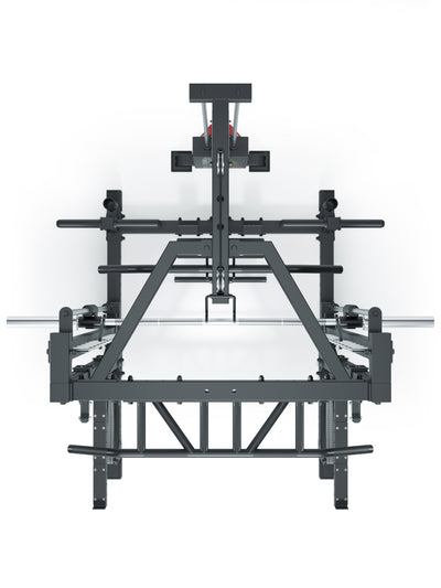 Nemesis Squat Rack R7 Serie mit 125 kg Steckgewichten
