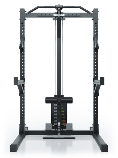 ATLETICA R7 Rider Squat Rack mit Steckgewichten 125kg