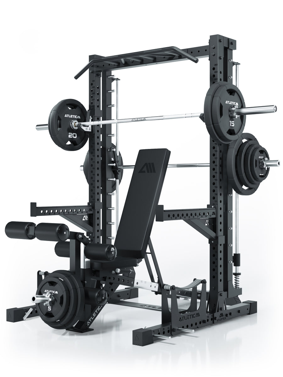 R7 Saber: Squat Rack mit Multipresse