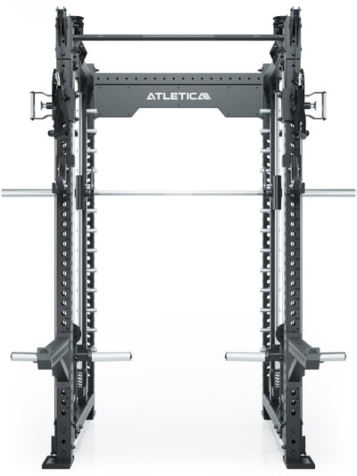 Power Rack R8 Bradley | Plate Loaded mit Gewichten #variante_combat