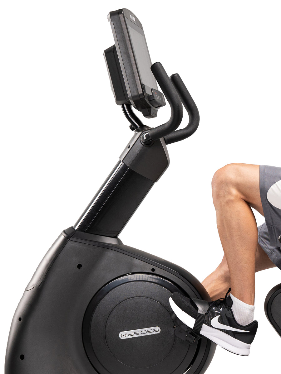 ATLETICA Rec-Spin Recumbent Bike für das Fitnessstudio: Generator Antrieb