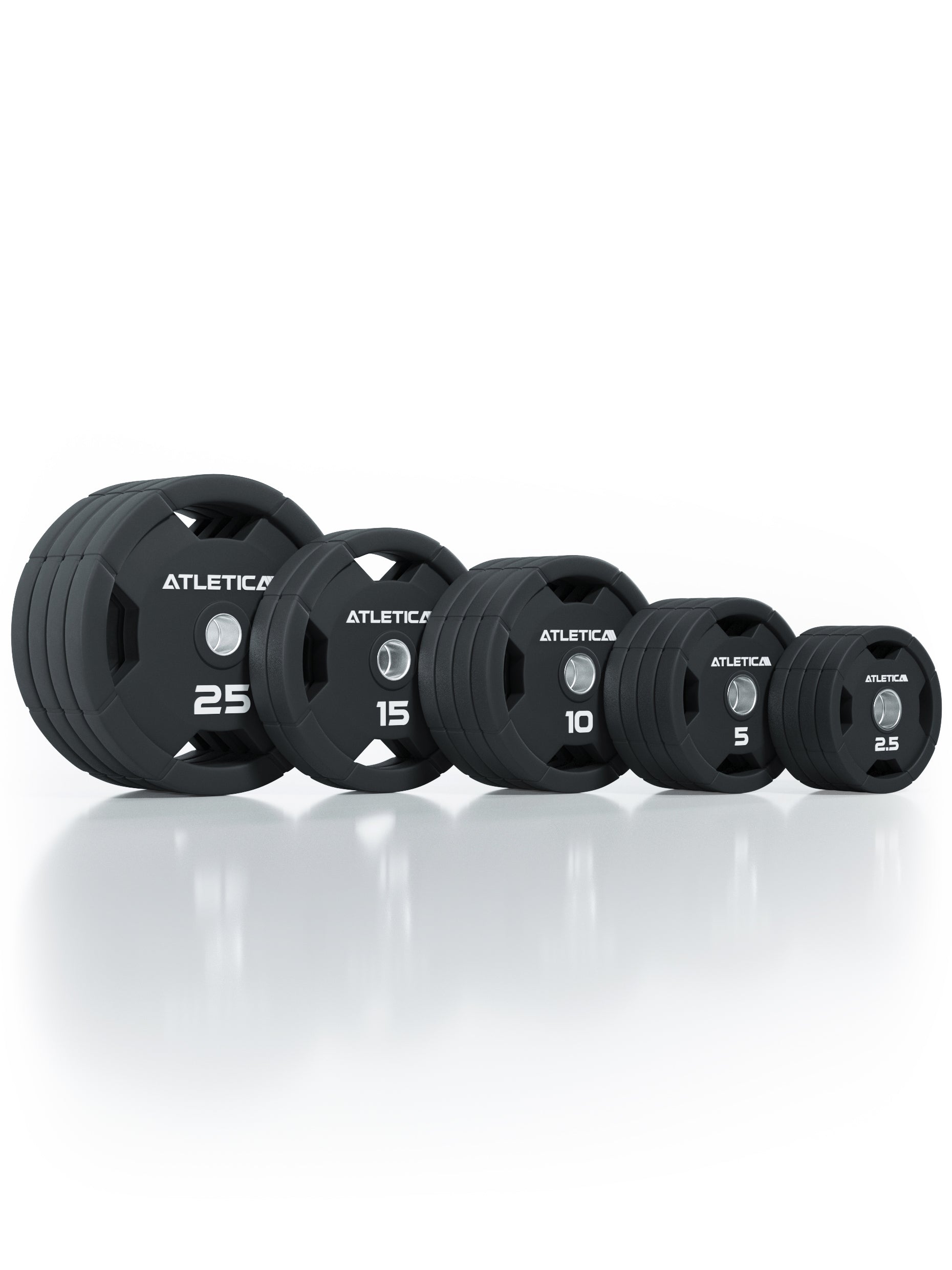 4H Gripper Plates | 200kg Set | Gummierte Hantelscheiben