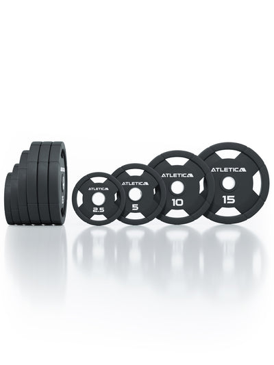 4H Gripper Plates | 95kg Set | Gummierte Hantelscheiben