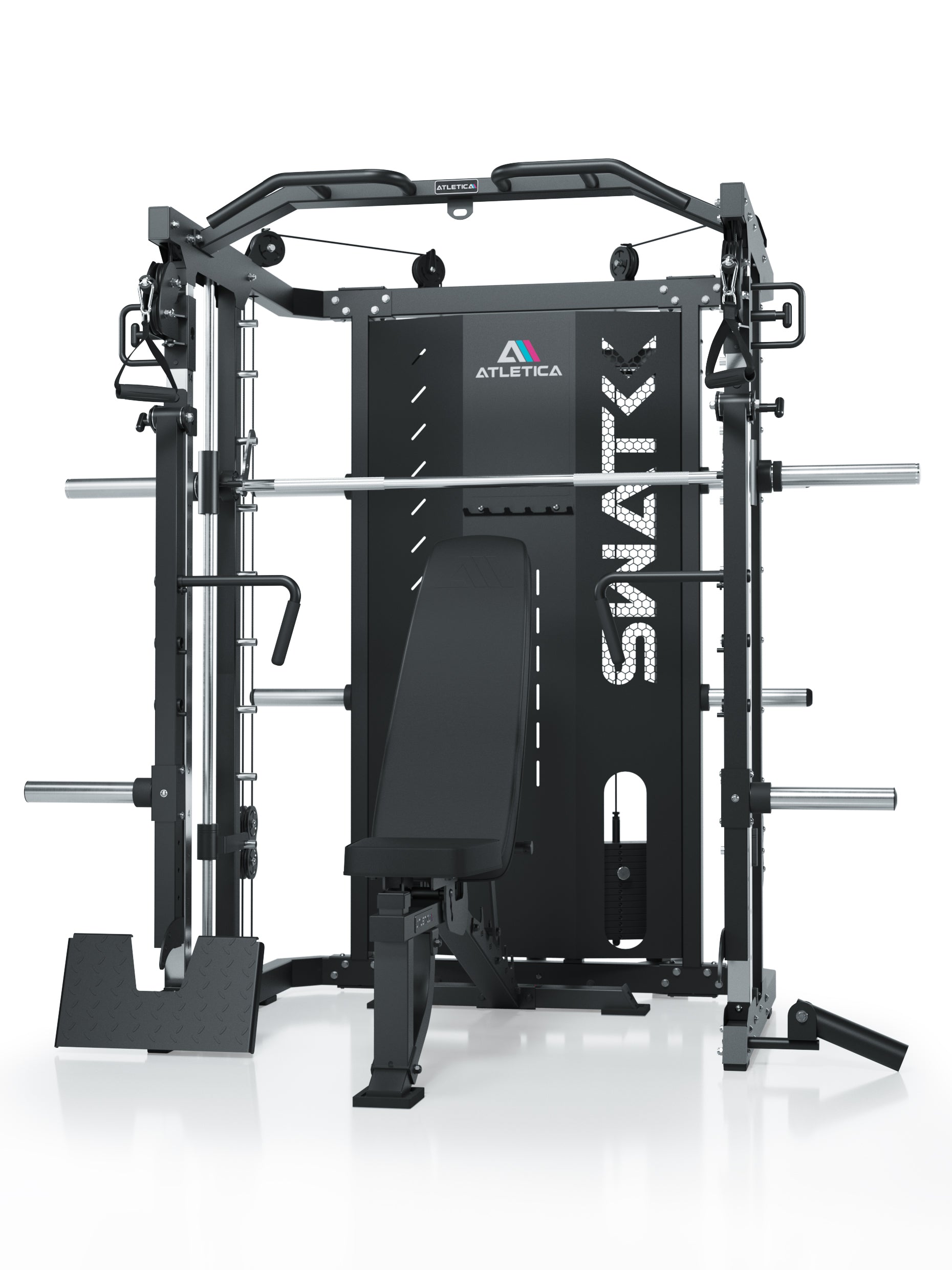 Kraftstation Set SWAT mit Multipresse und Leg Attachment für Krafttraining: #variante_set-target