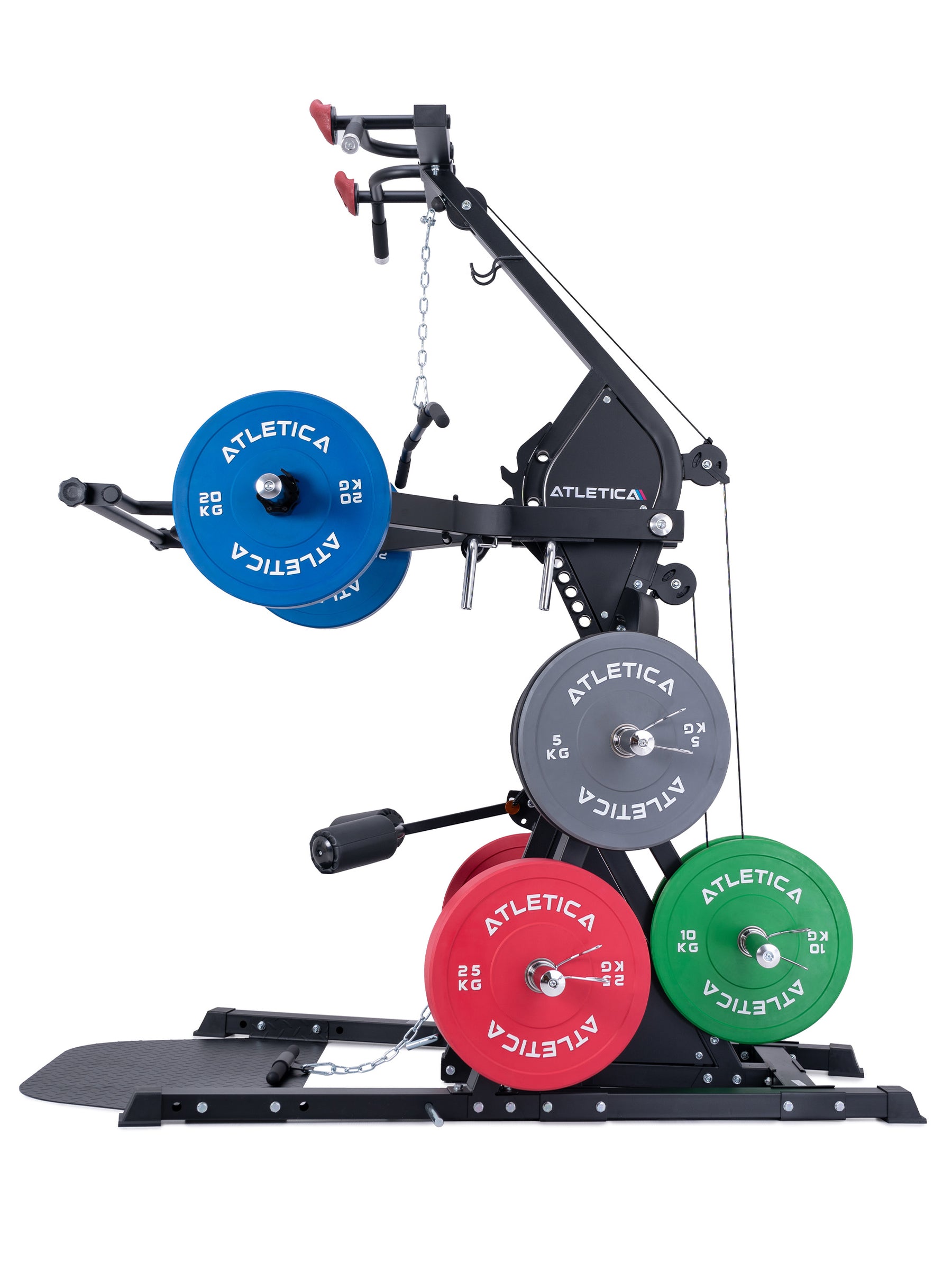 ATLETICA Triton Multigym Triplex Station | Lat Pulldown & Jammer Arms