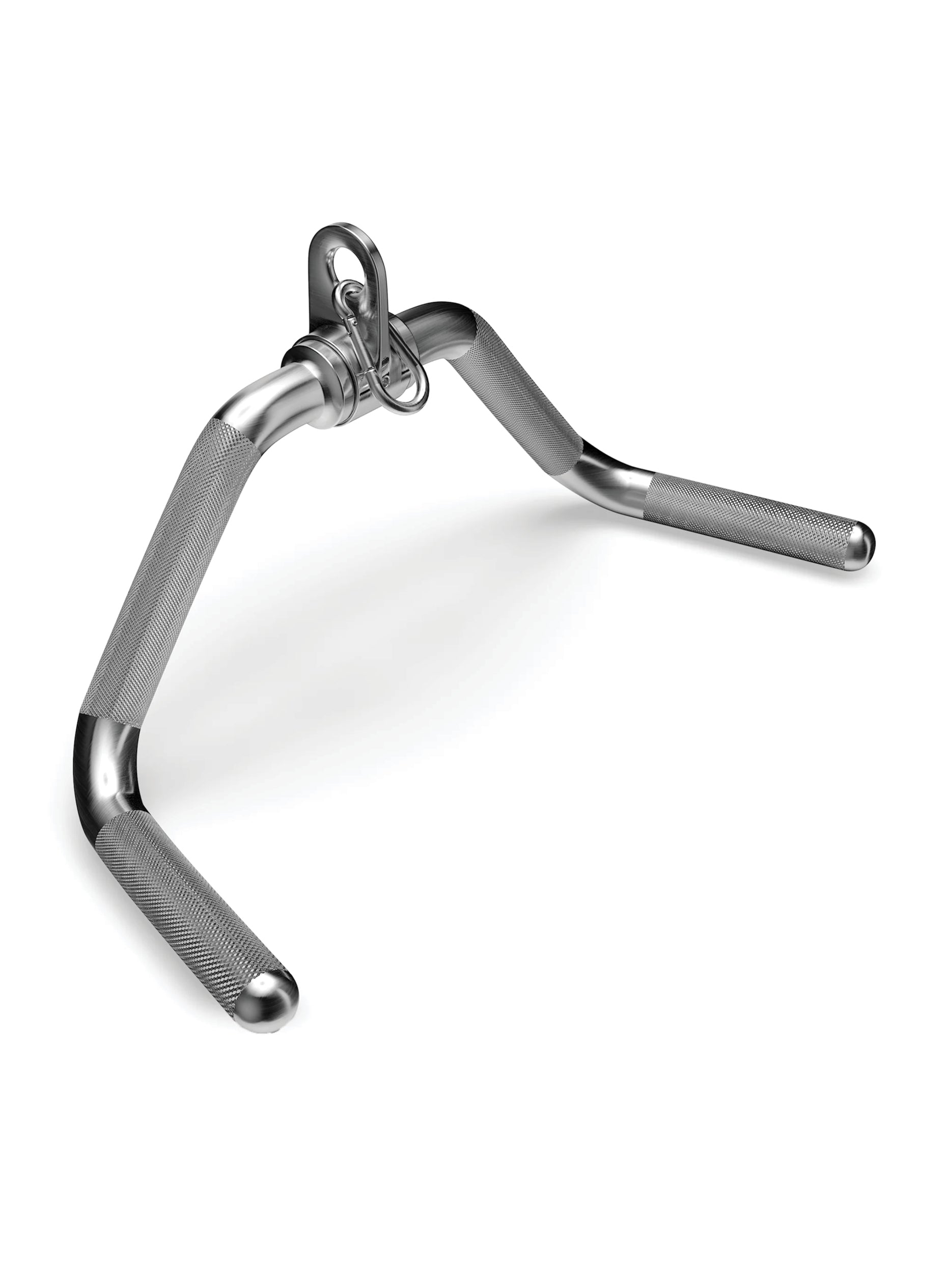 ATLETICA Rowing Handle | Chrome-Plated Solid Steel | Knurled Handles