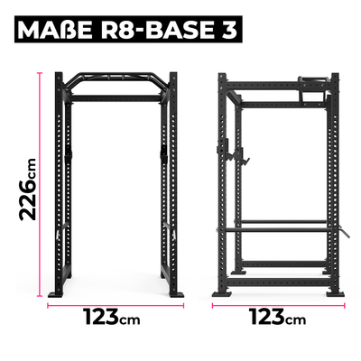 R8-Base3 Power Cage